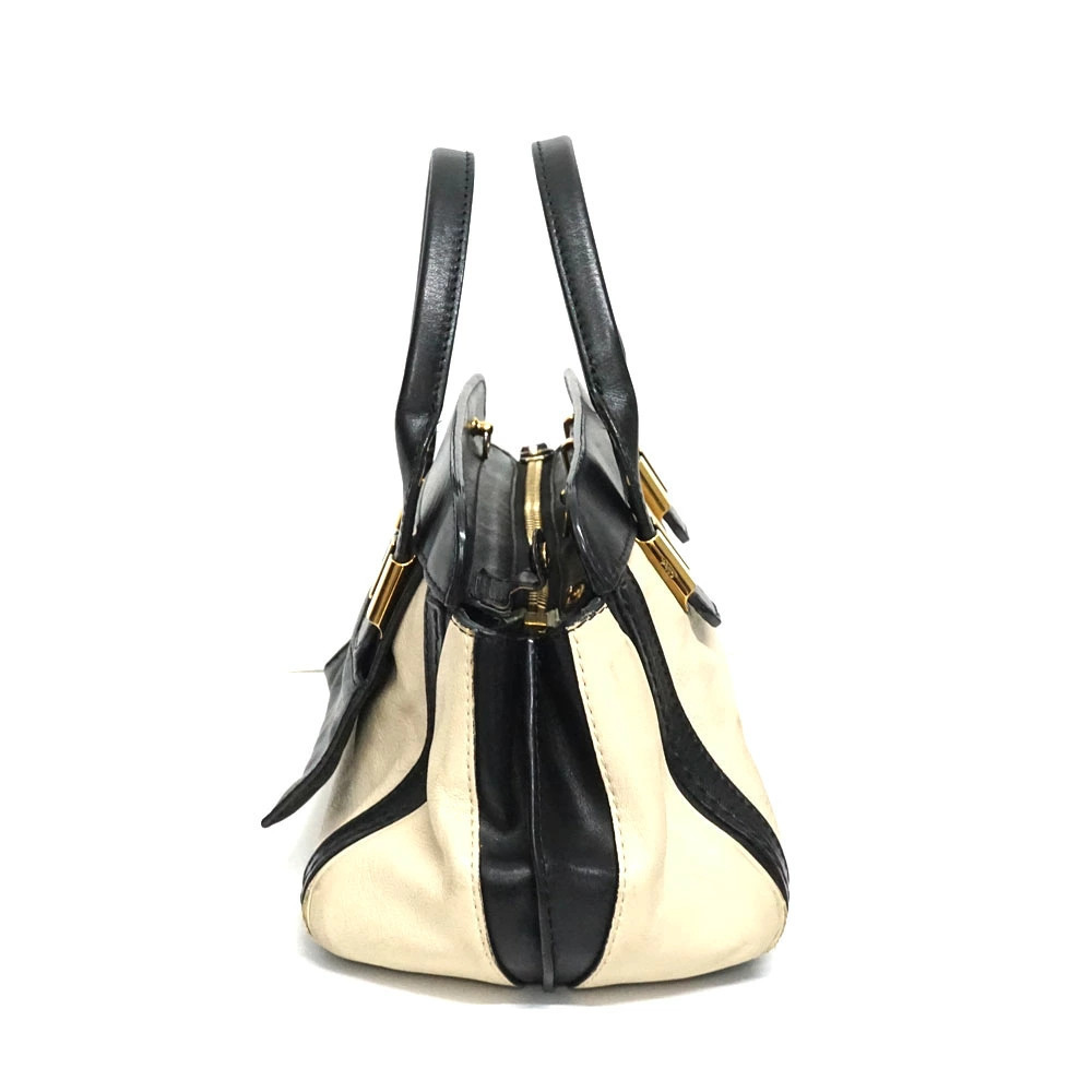 Chloe Handbag Shoulder Alice Bag Black